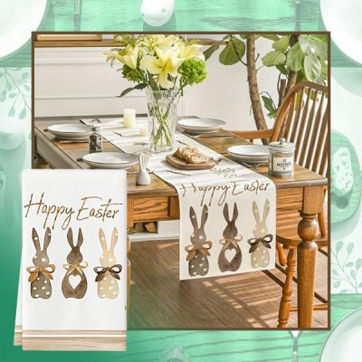 Namizni tekač z velikonočnim vzorcem | EASTERUNNER