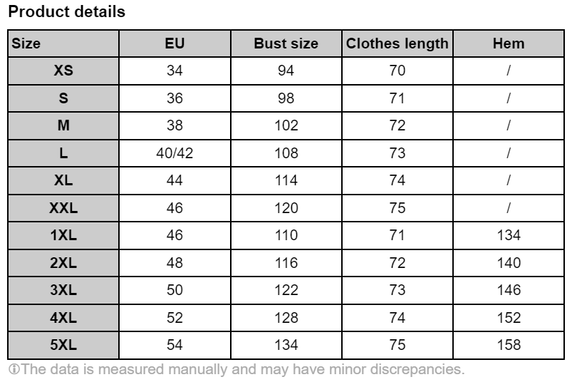 Cloths size chart (1)