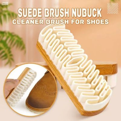 Gumijasta krtača za semiš in nubuk - statični dvig, brez prask | RUBSHOE